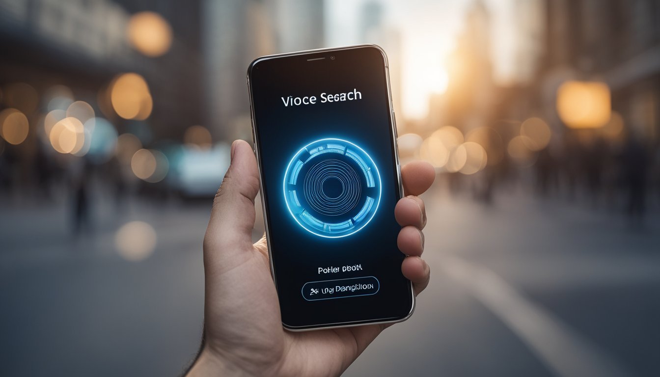 create mobile app that is optimized for voice search and recognition